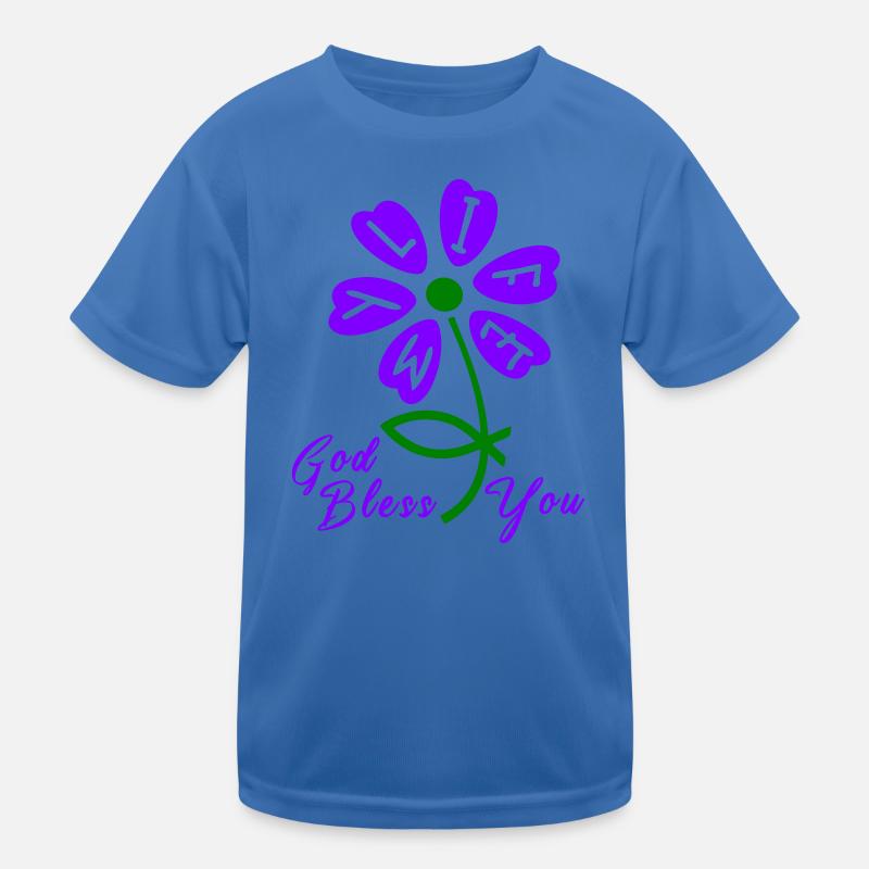 Church god bless you Kids Functional T-Shirt