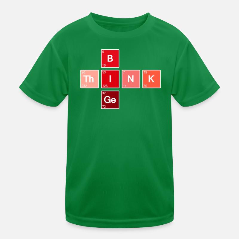 Think Big (Rouge) T-shirt sport Enfant
