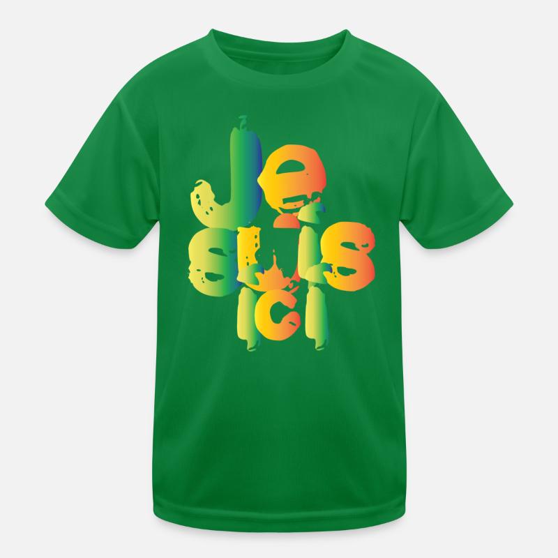 Ich bin hier Kinder Funktions-T-Shirt