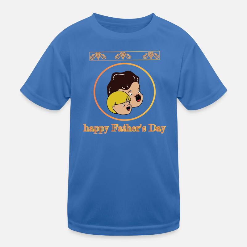 Froher Vatertag Kinder Funktions-T-Shirt