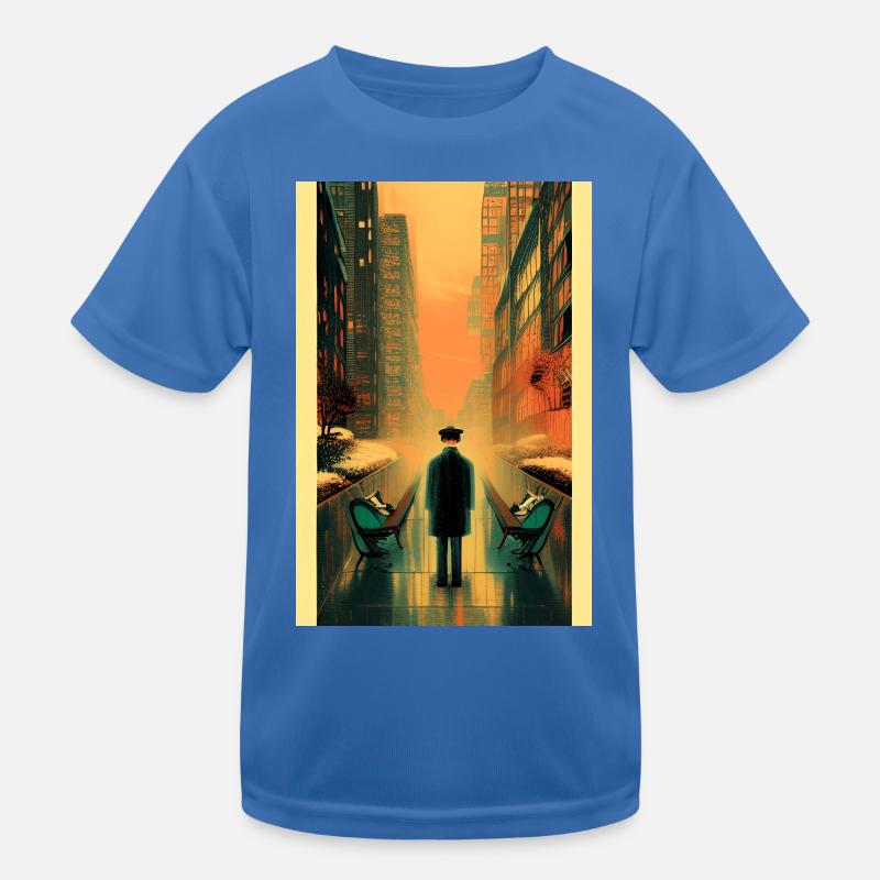 Streets 3 - Kids Functional T-Shirt - royal blue