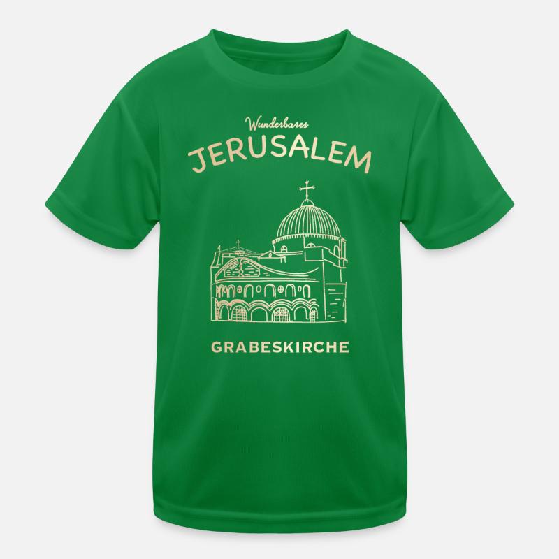 Wunderbares Jerusalem, Kirche vom Heiligen Grab Kinder Funktions-T-Shirt