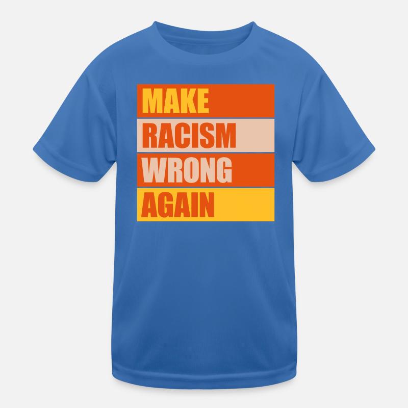 make racism wrong again Kids Functional T-Shirt