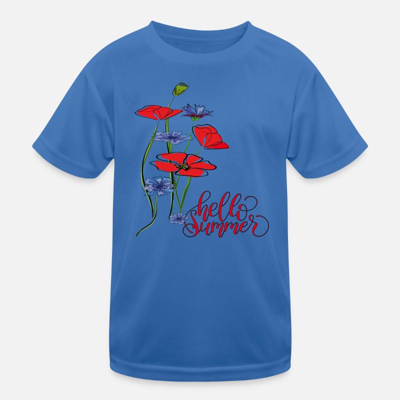 hello Summer Kinder Funktions-T-Shirt