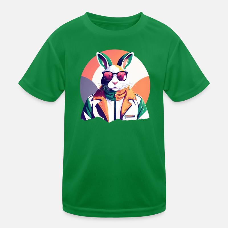 Hase, Osterhase Kinder Funktions-T-Shirt
