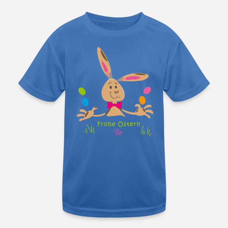 frohe Ostern Kinder Funktions-T-Shirt