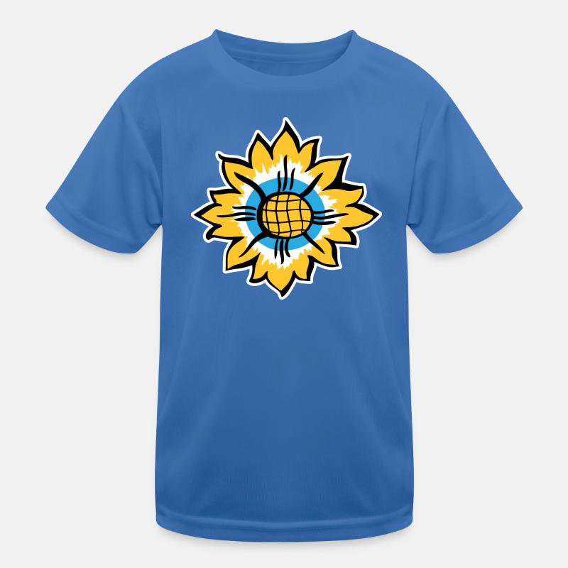 Sonnenblume Kinder Funktions-T-Shirt