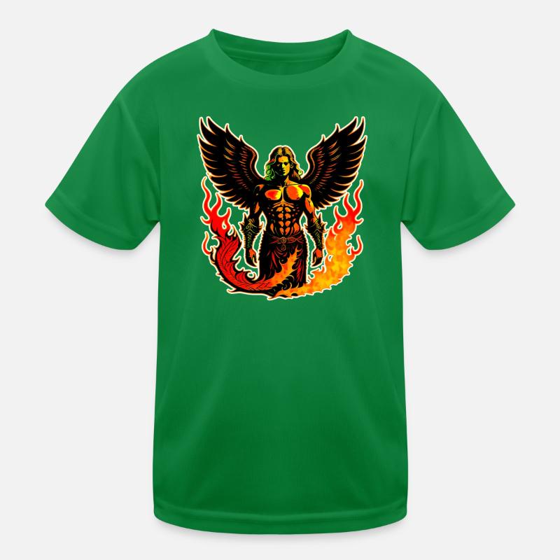 Des anges en feu T-shirt sport Enfant