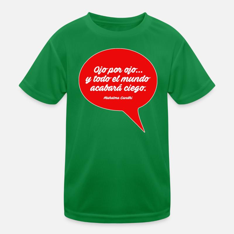 An eye for an eye Kids Functional T-Shirt