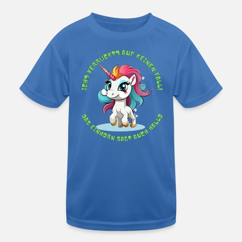Niedlicher Einhorn Spruch Kinder Funktions-T-Shirt