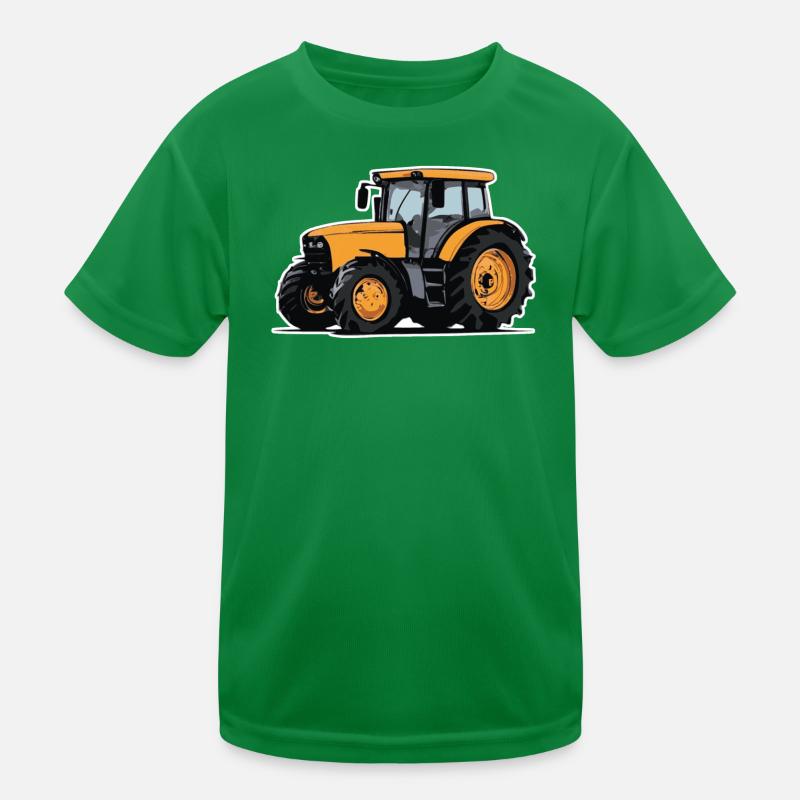 Tractor, tractor, tractor Kids Functional T-Shirt