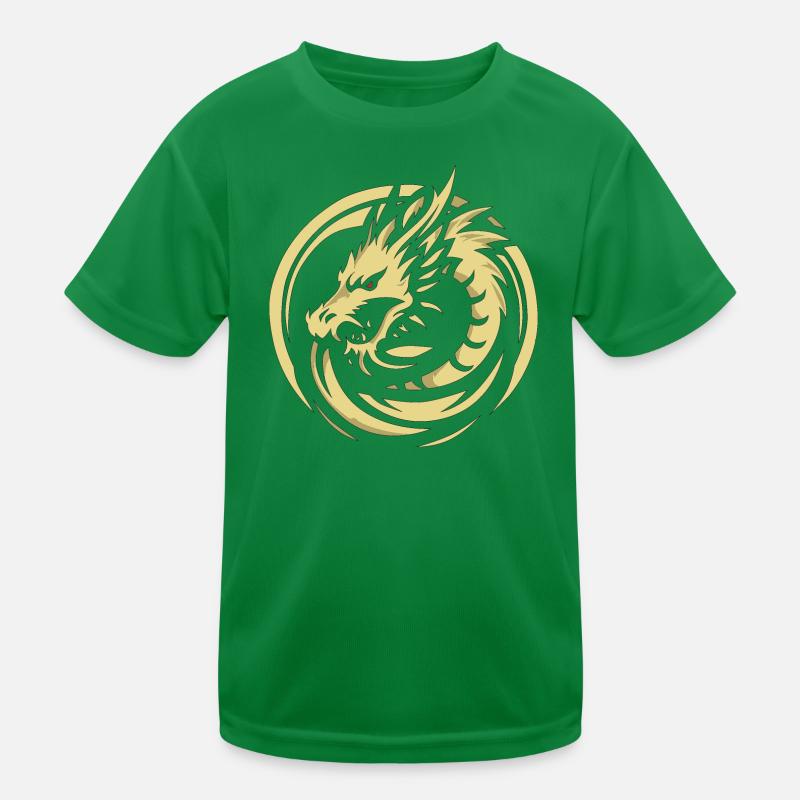 Dragon Emblem Kinder Funktions-T-Shirt