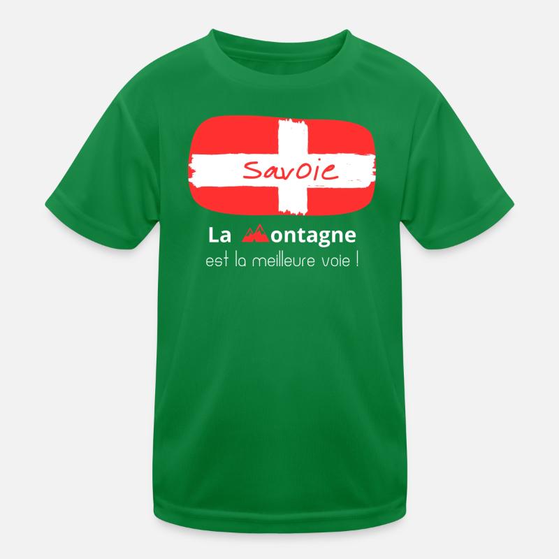 Drapeau de Savoie T-shirt sport Enfant
