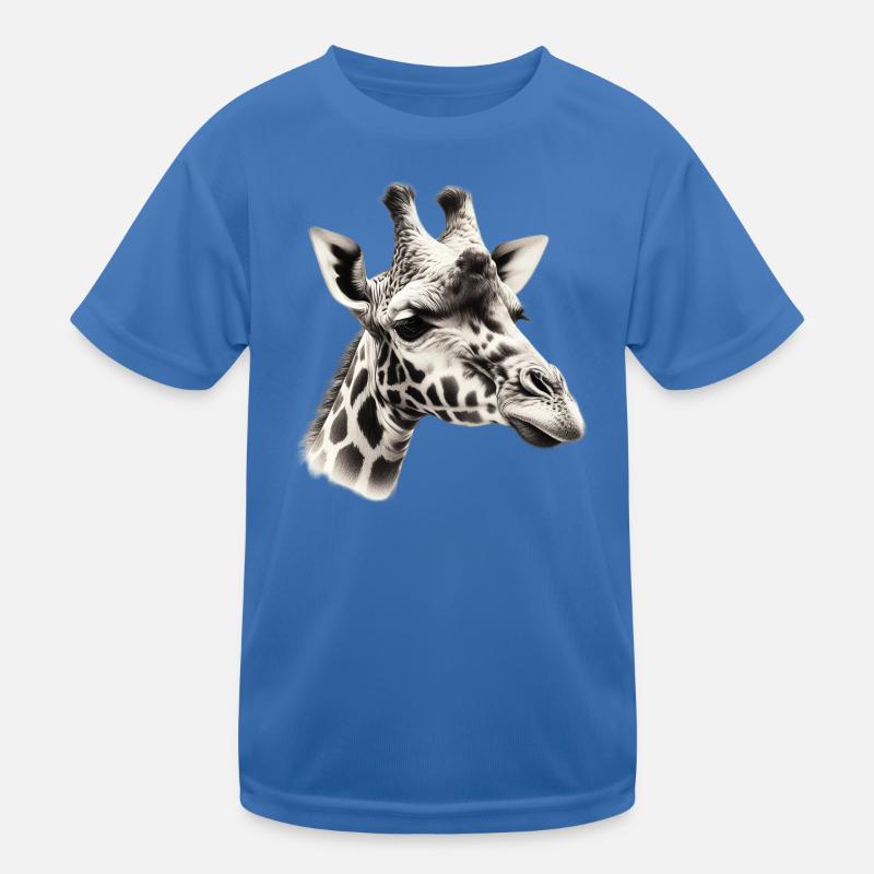 Giraffe Kinder Funktions-T-Shirt
