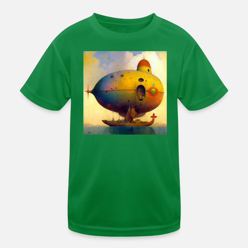 Ship 02 Kids Functional T-Shirt