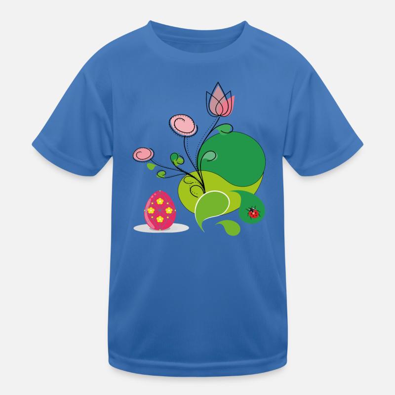 Easter Greeting Kids Functional T-Shirt