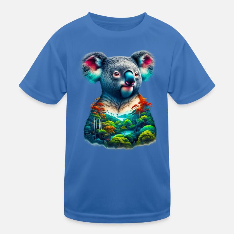 Koala Kinder Funktions-T-Shirt