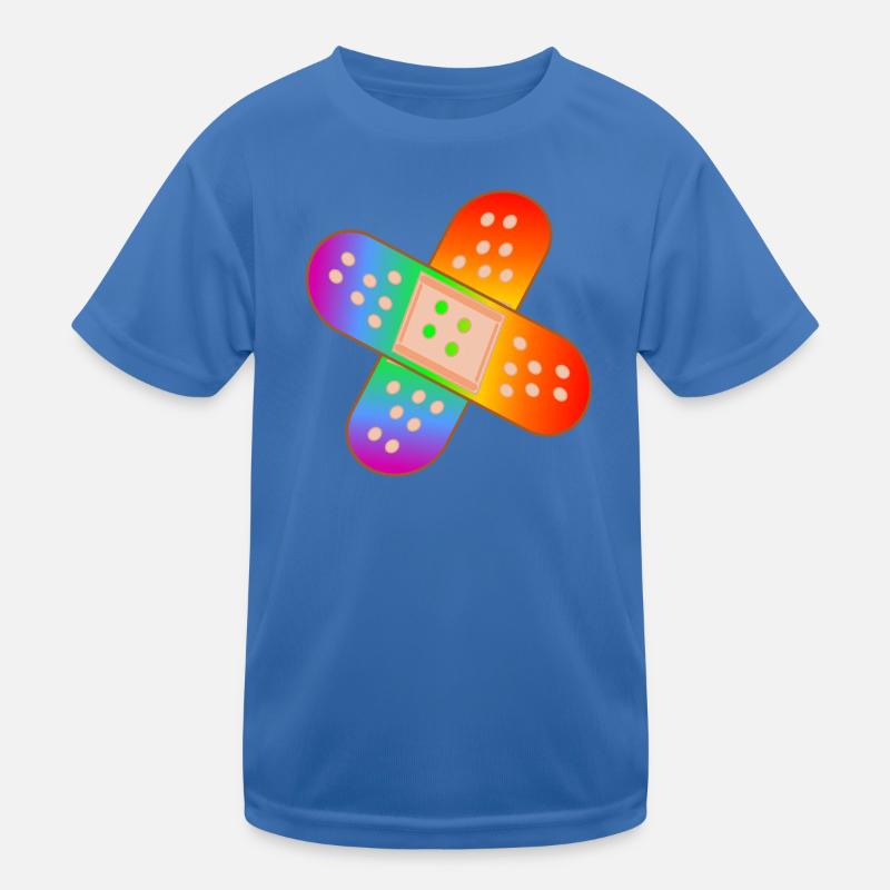 RAINBOW PATCH Kids Functional T-Shirt