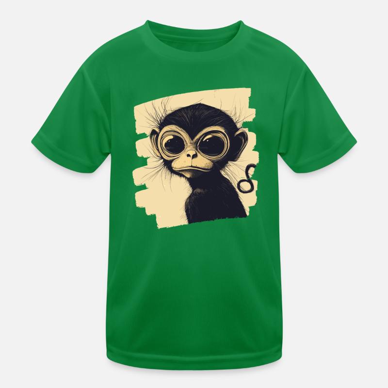 Affe Kinder Funktions-T-Shirt