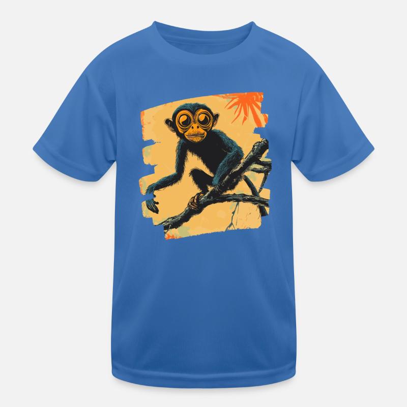Affe Kinder Funktions-T-Shirt