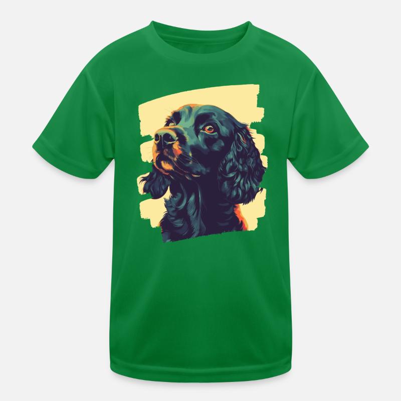 Cocker Spaniel Kinder Funktions-T-Shirt