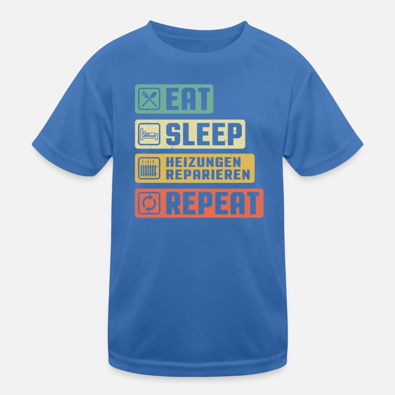 Chauffagiste Plombier Plombier de construction chauffage T-shirt sport Enfant