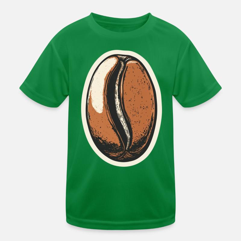 Kaffee Kinder Funktions-T-Shirt