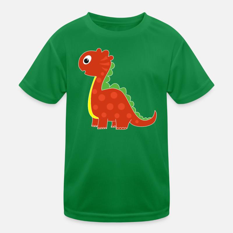 Drôle de dinosaure avec des points T-shirt sport Enfant