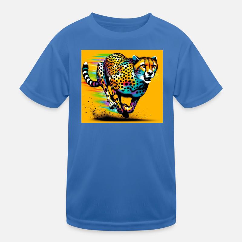 guépard T-shirt sport Enfant