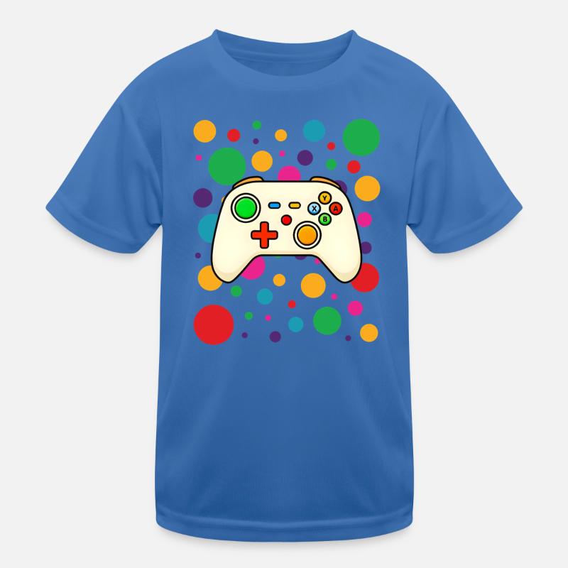 Colorburst Game Controller Kids Functional T-Shirt