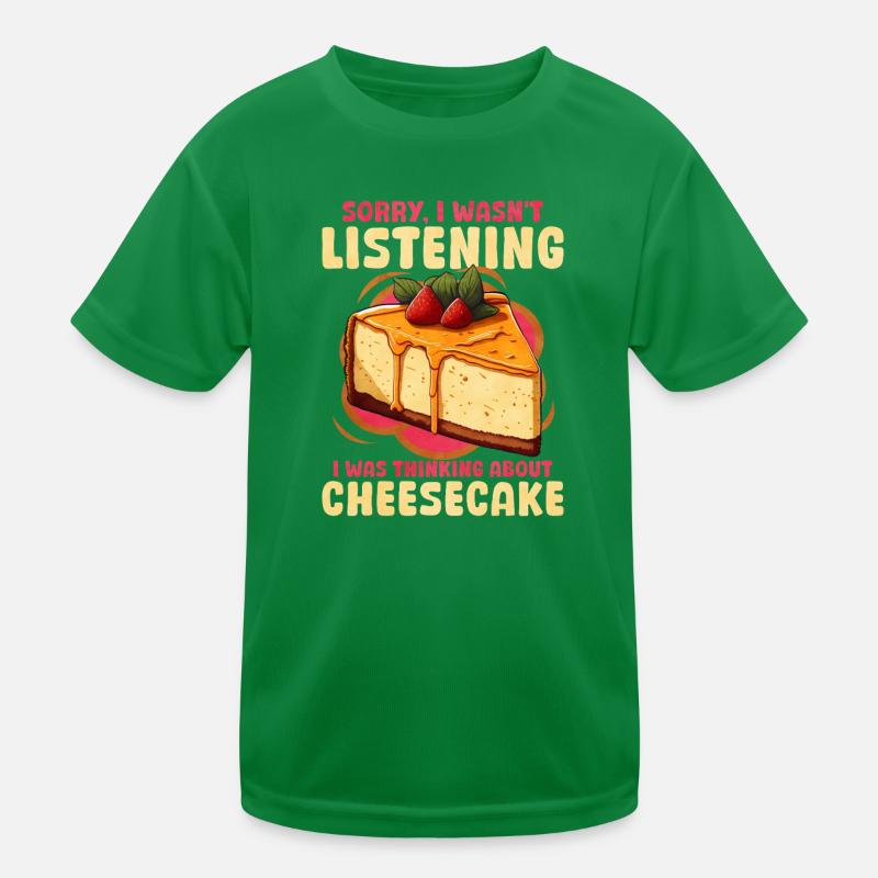 Gâteau Cheesecake T-shirt sport Enfant