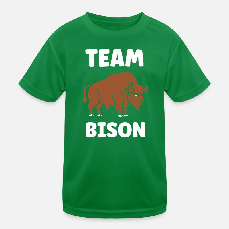bison Kids Functional T-Shirt