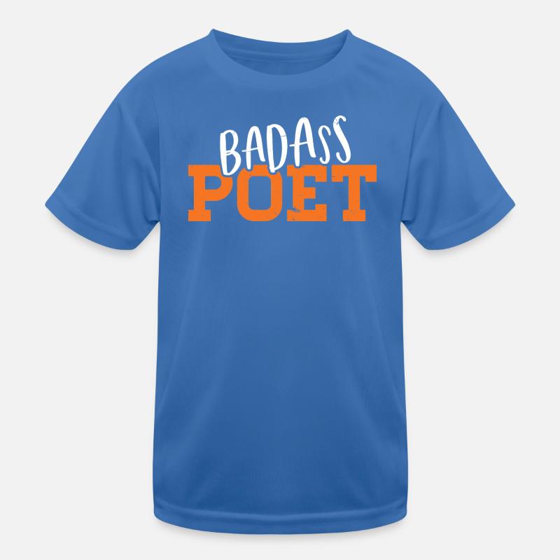 Conception typographique de poète badass T-shirt sport Enfant