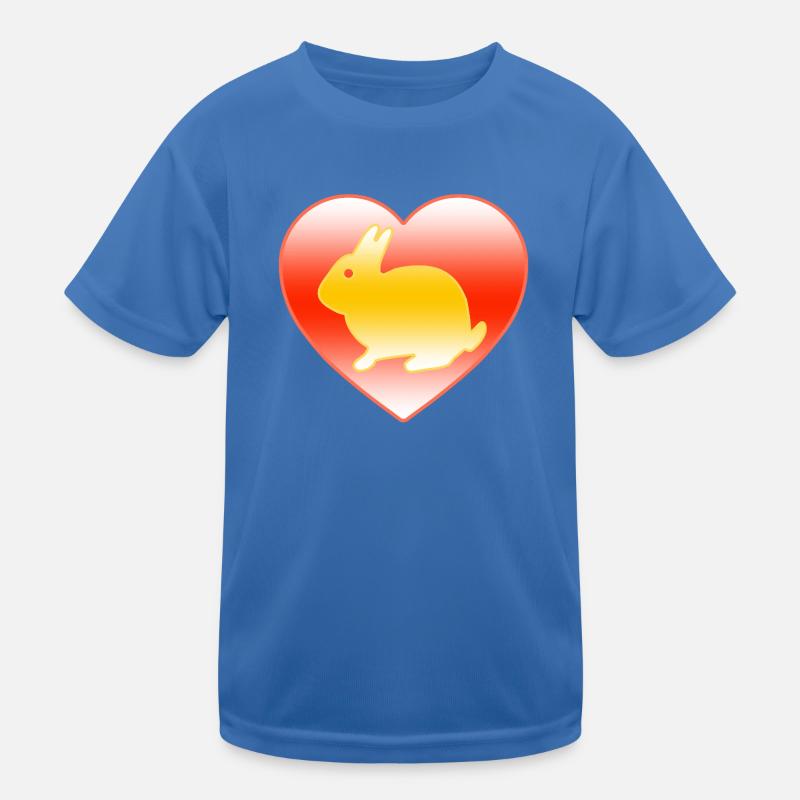 Kaninchen Kinder Funktions-T-Shirt