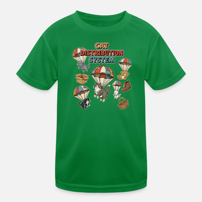 Système de distribution des chats T-shirt sport Enfant