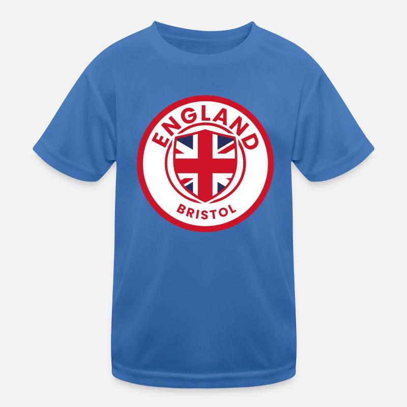 England Bristol Shield Logo Kinder Funktions-T-Shirt