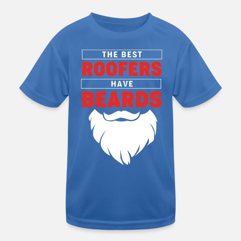 Dachdecker Handwerker Beruf Spruch Kinder Funktions-T-Shirt