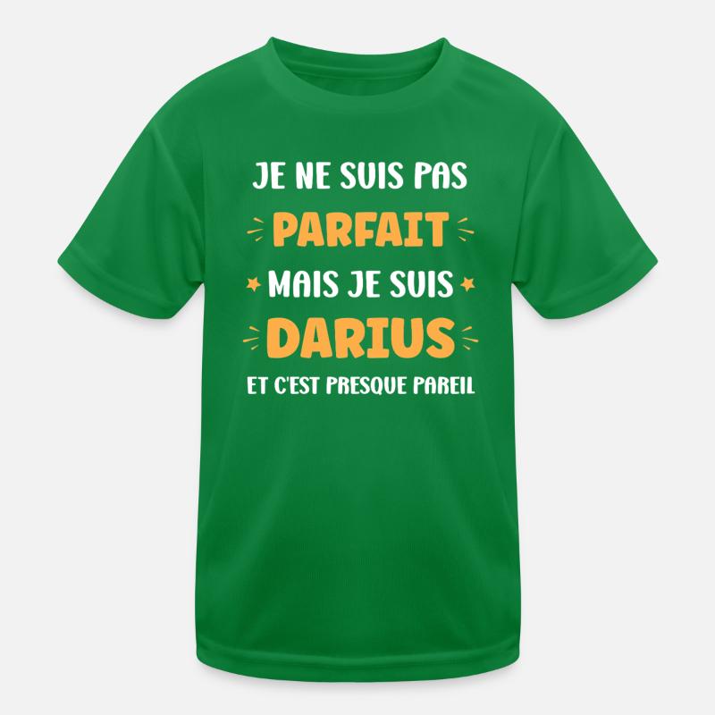 Darius_-9- Kinder Funktions-T-Shirt
