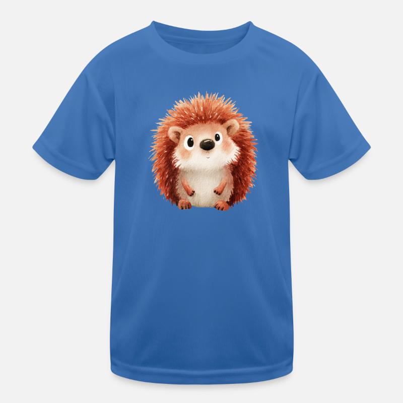 Waldigel – Kinderillustration Kinder Funktions-T-Shirt