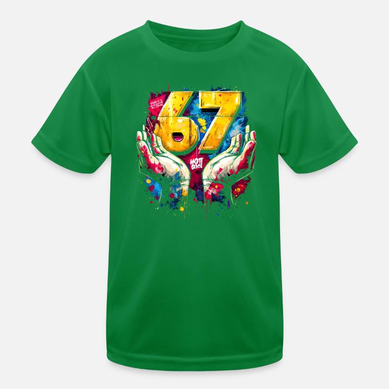 6 7 Mème du graffiti T-shirt sport Enfant