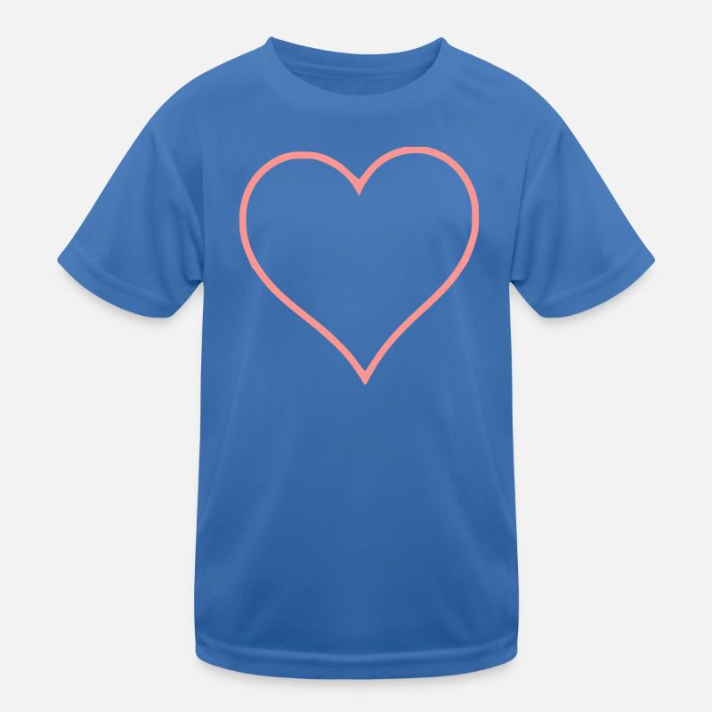 Saint-Valentin Cœur Rose, St.valentin T-shirt sport Enfant