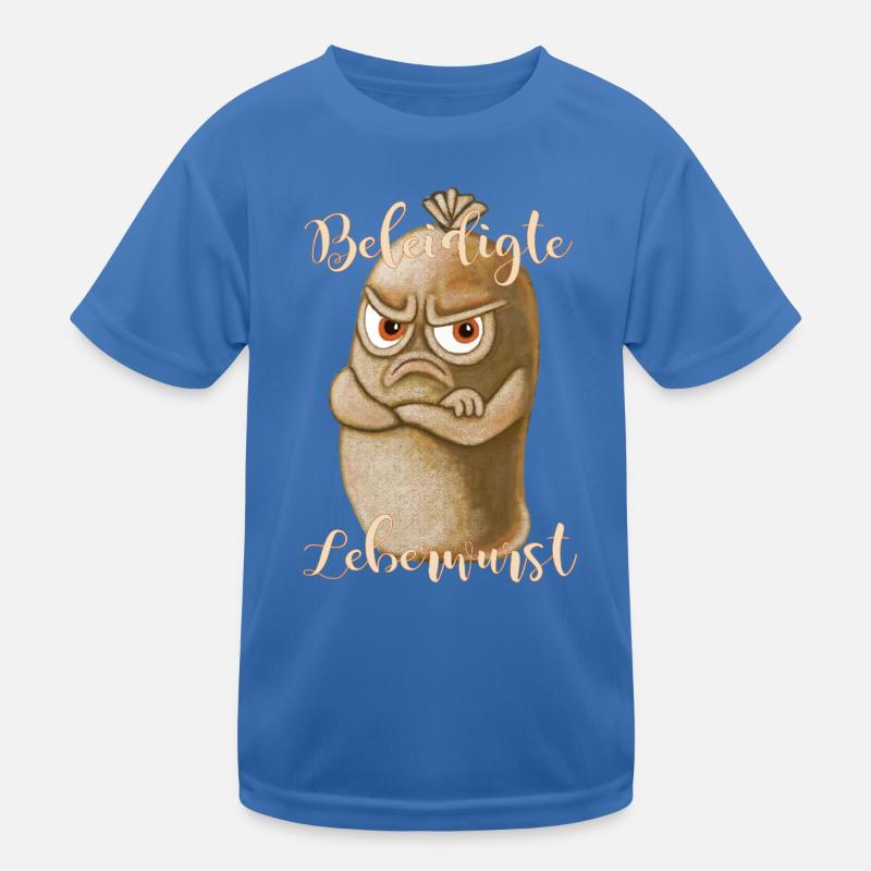 Beleidigte Leberwurst Kinder Funktions-T-Shirt