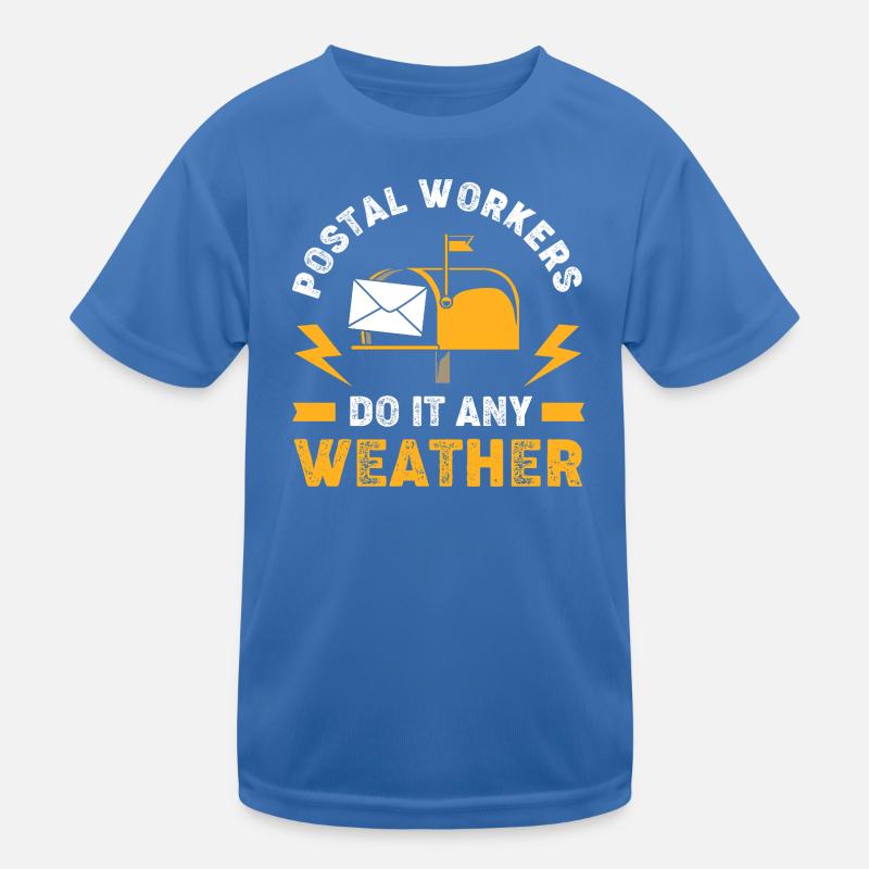 Post Poststempel Kinder Funktions-T-Shirt