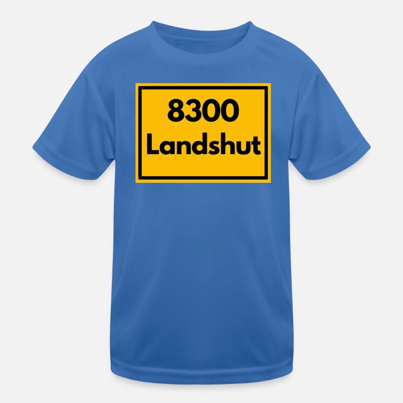 ANCIEN CODE POSTAL RETRO 8300 LANDSHUT BIÈRE T-shirt sport Enfant