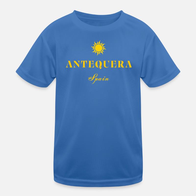Emblème du Soleil d’Antequera, Espagne T-shirt sport Enfant