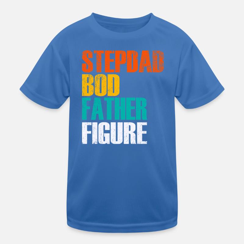 Stepdad Bod Father Figure Gradient Kinder Funktions-T-Shirt