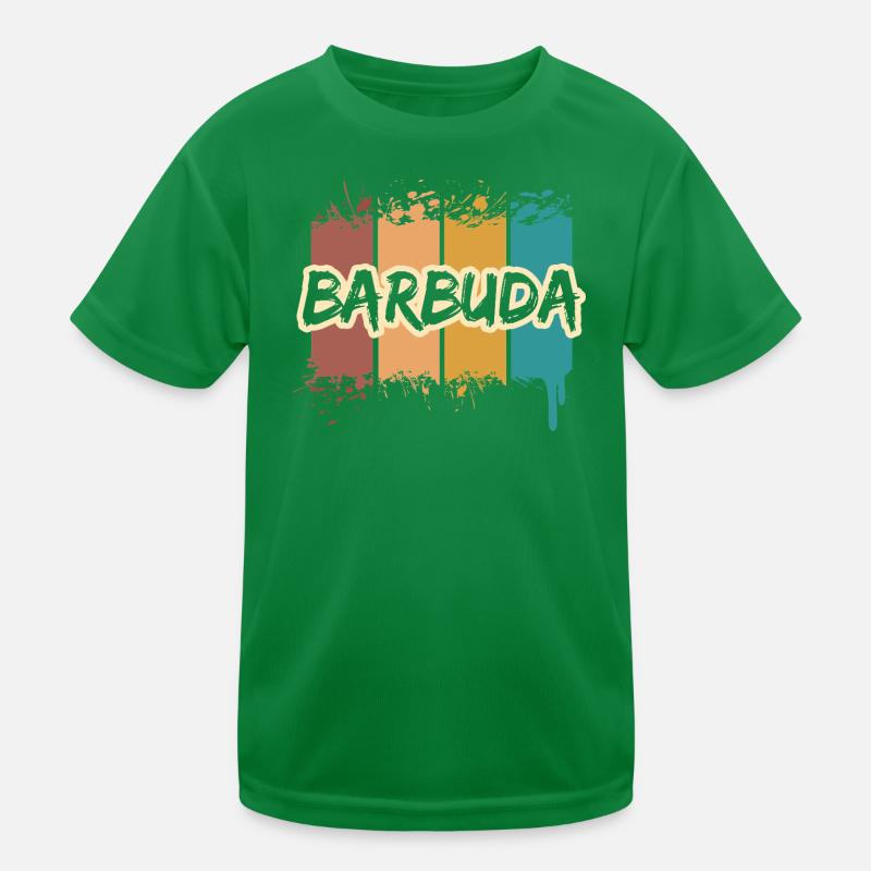 Barbuda Kinder Funktions-T-Shirt
