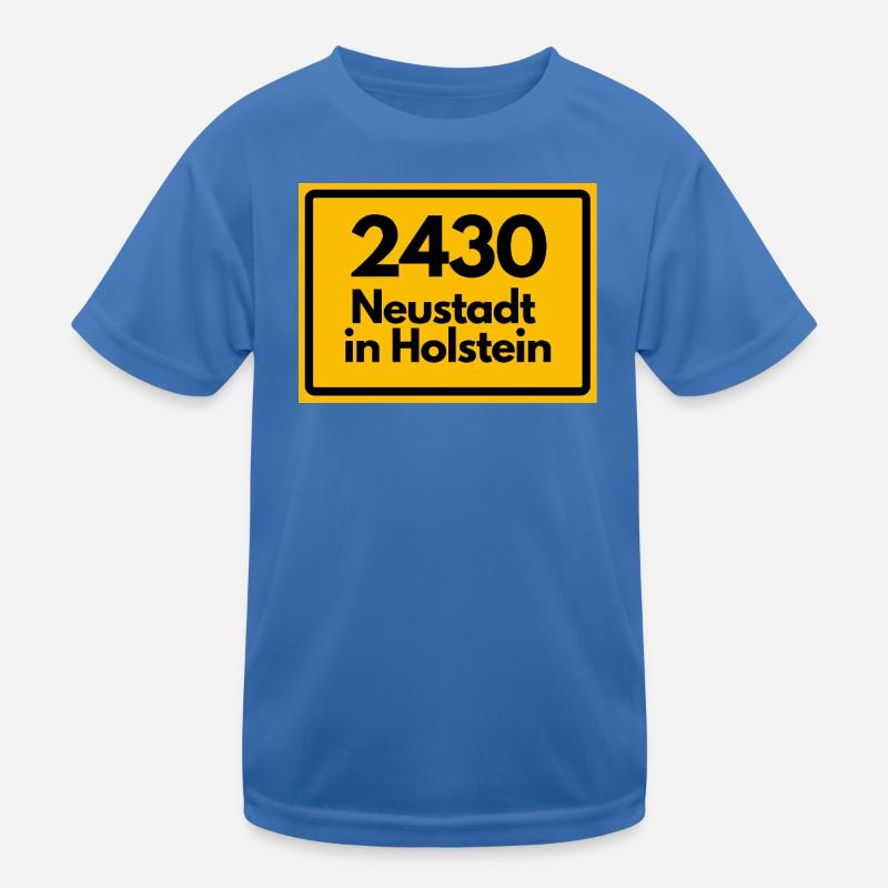 OLD POSTCODE POSTCODE 2430 NEUSTADT IN HOLSTEIN Kids Functional T-Shirt