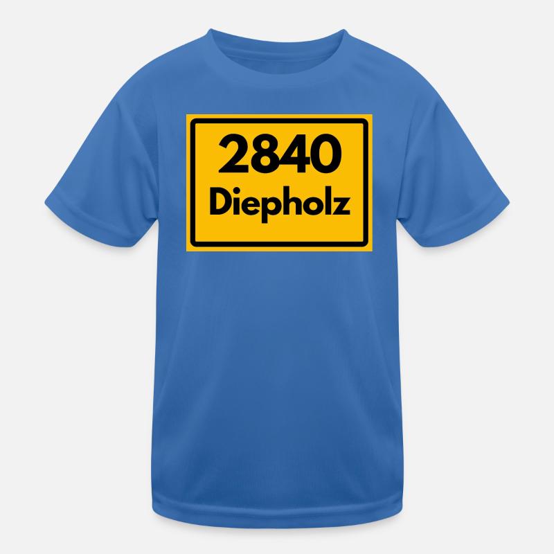 OLD POSTCODE POSTCODE RETRO 2840 DIEPHOLZ – HANSEB Kids Functional T-Shirt