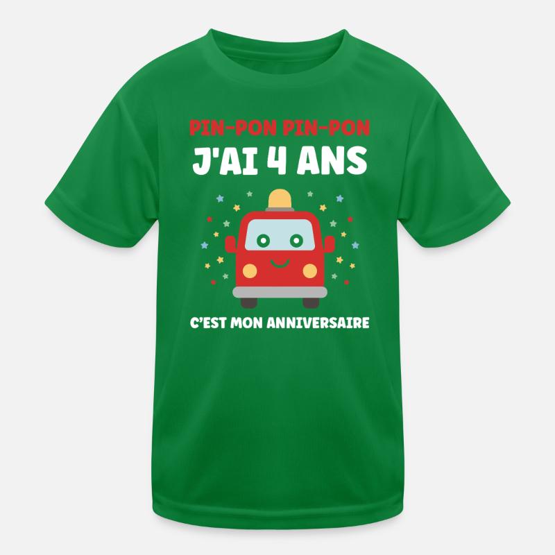 4 ans T-shirt sport Enfant